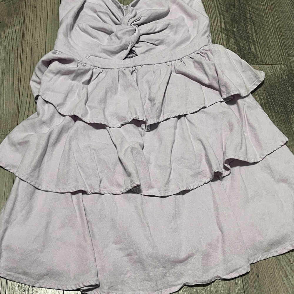 Altar’d State purple Ruffle Dress